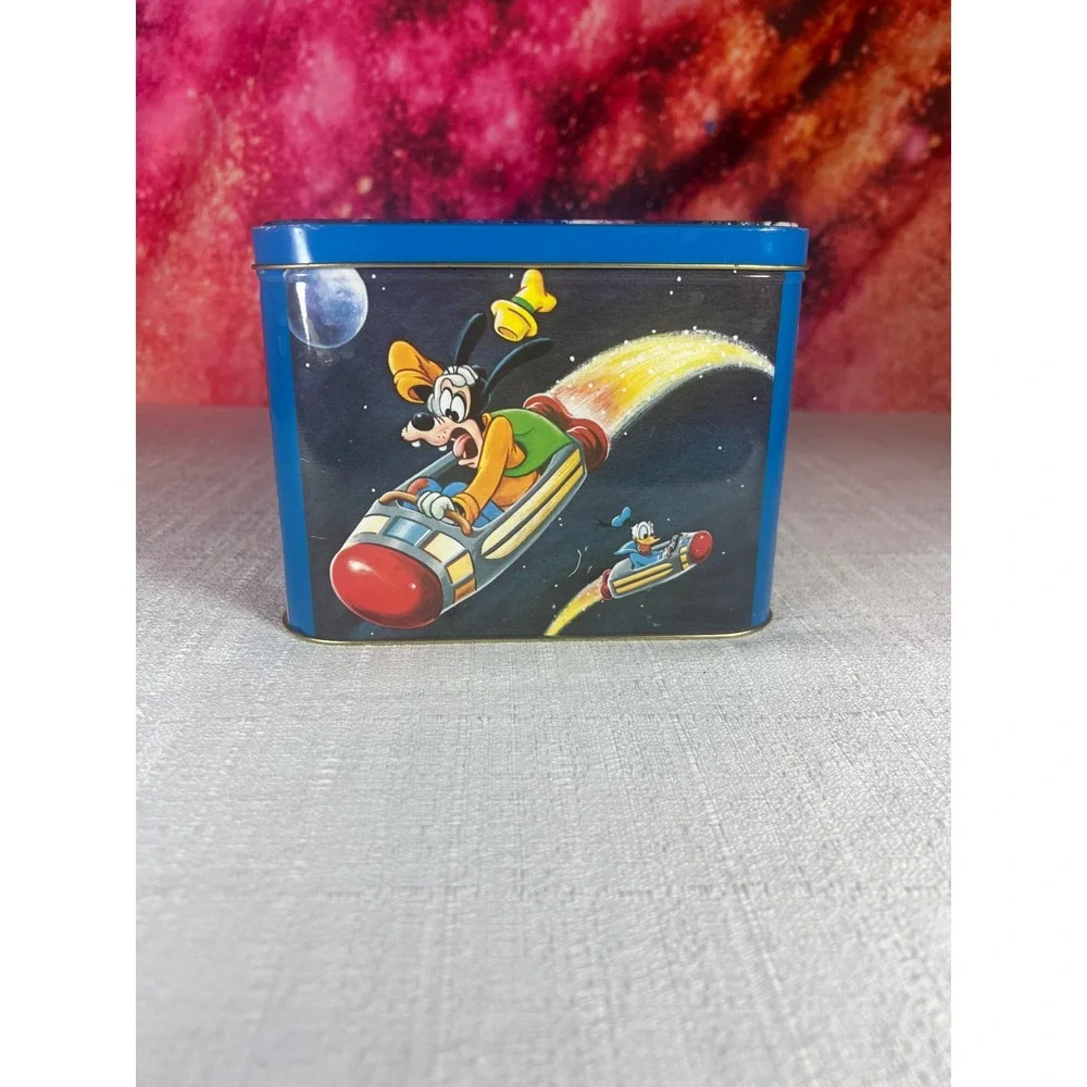 Vintage Disney World Taffy Tin Hudson-Scott Mickey Snow White Goofy Carlisle UK